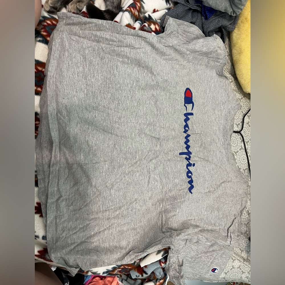Champions large gray an blue